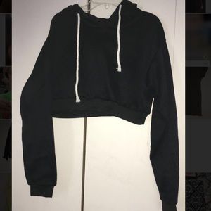 Crop top sweatshirt